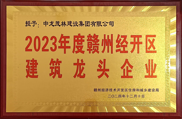 2023年赣州经开区建筑龙头企业